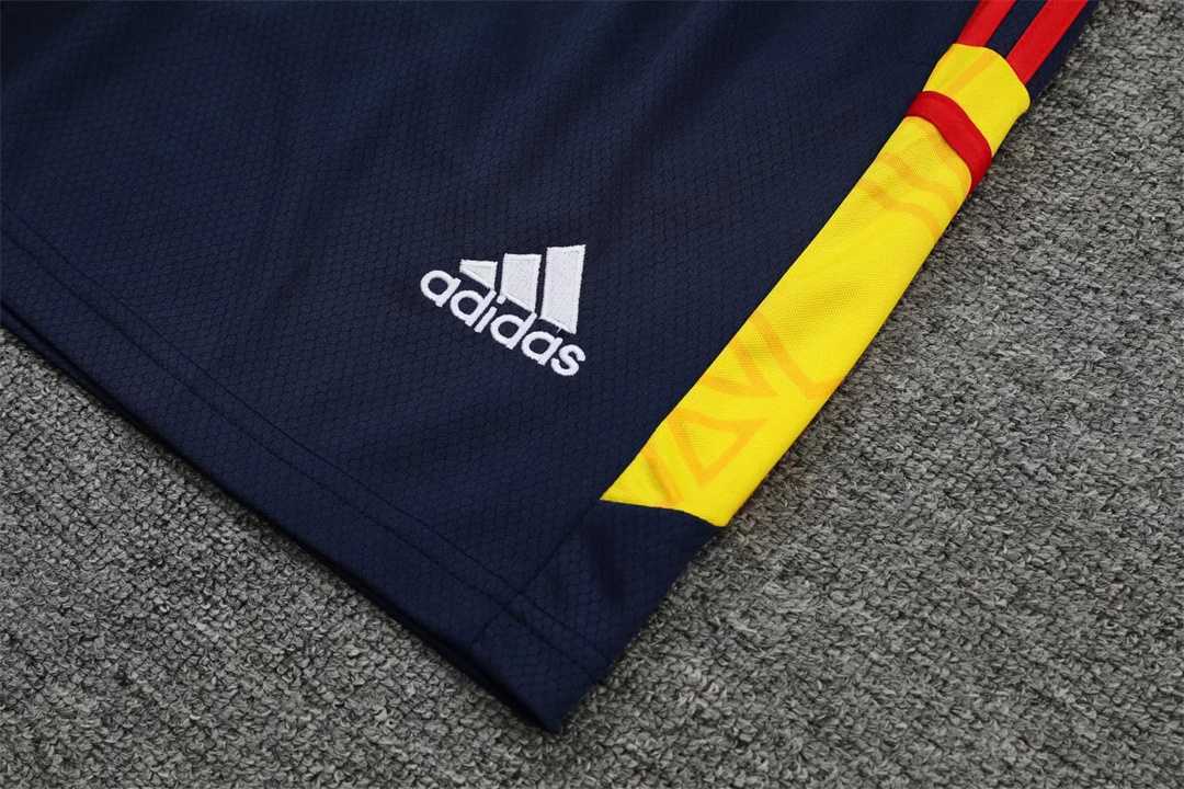 22-23 Arsenal Training Suit Short Sleeve Kit Royal Blue 2