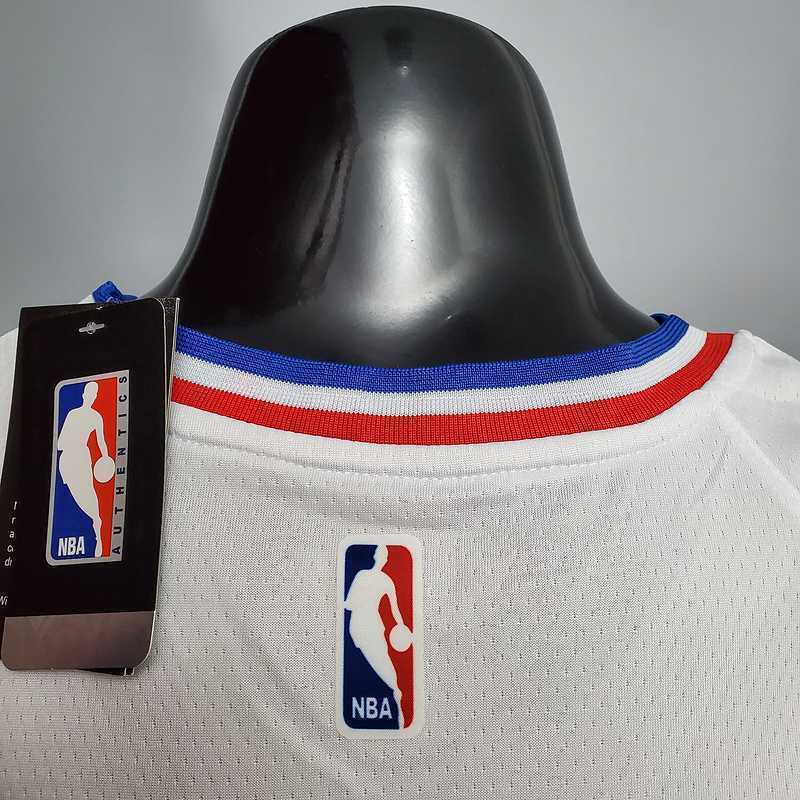 SIMMONS#25 Detroit Pistons white 4