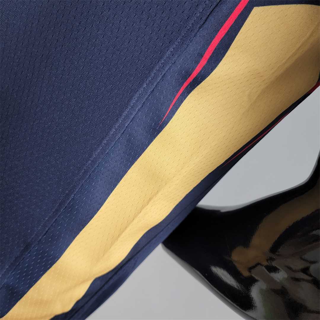75th Anniversary New Orleans Pelicans Ingram #14 Navy Blue NBA Jersey 1
