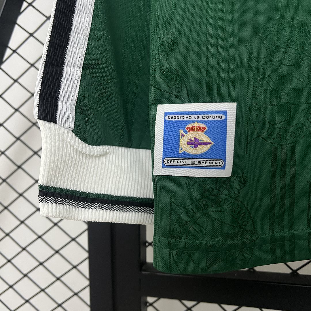99-00 Deportivo La Coruna Away Long Sleeve Retro Kit Vintage Shirt AAAAJersey Dropship Yupoo 2