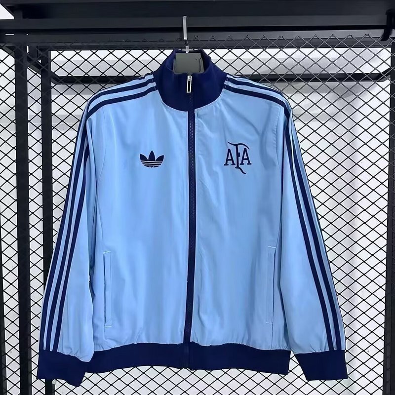 25-26 Argentina Blue Windbreaker Jacket