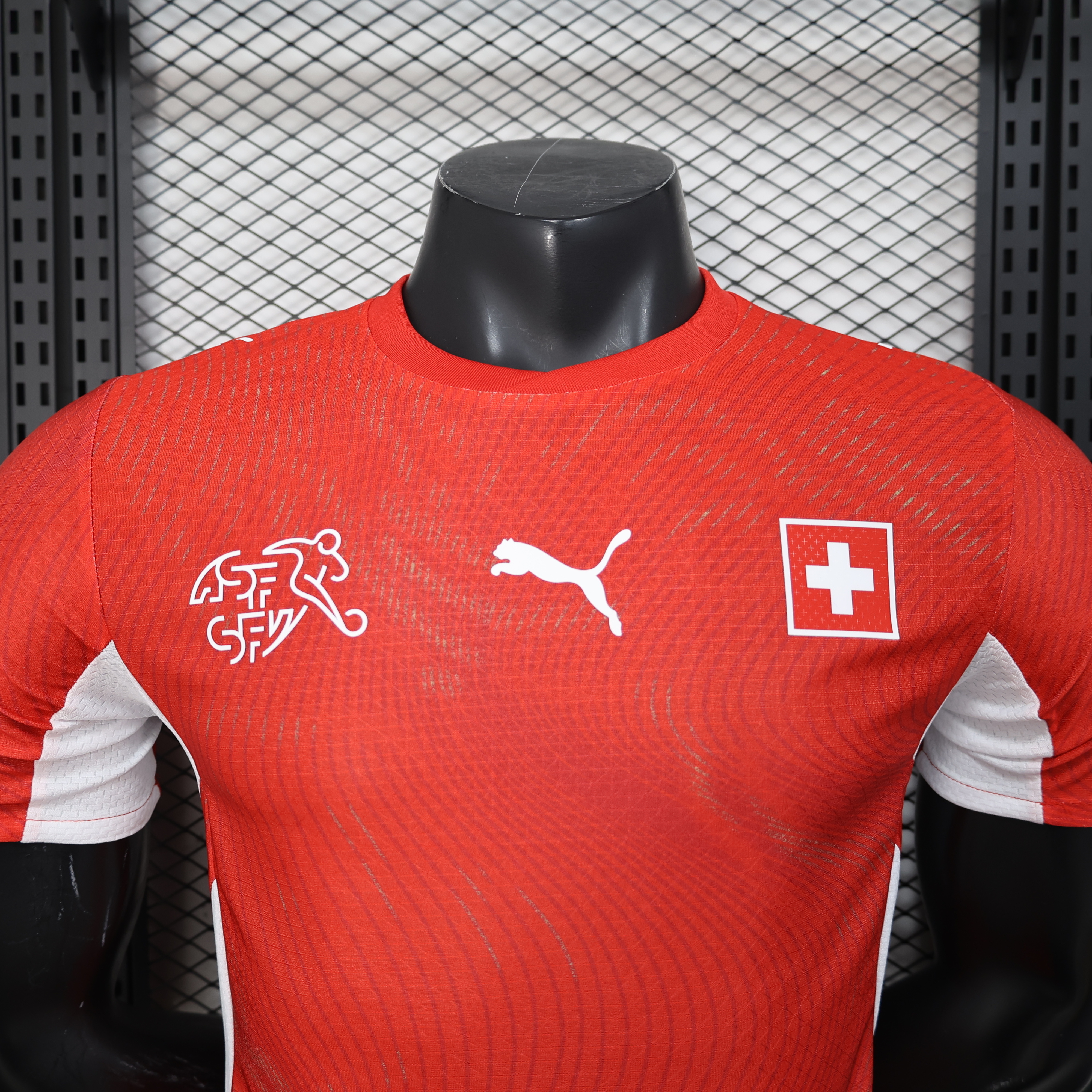 2026 World Cup Switzerland Home Kit Player Version Soccer T-Shirt AAAAJersey Supply Yupoo 1