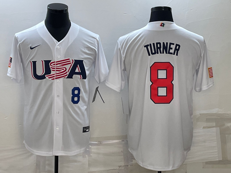 USA 2023 World Cup Baseball Jerseys 56