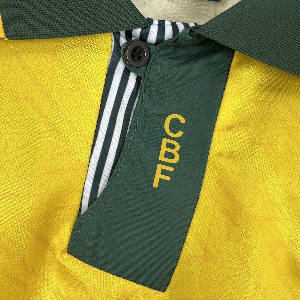 91-93 Brazil Home Retro Kit Vintage Shirt AAAAJersey Supplier Yupoo 2