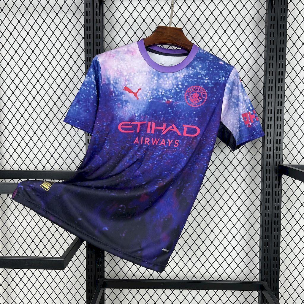 25-26 Manchester City Free Design 4 Special Edition Shirt Football Apparels Soccer AAAAJersey Y