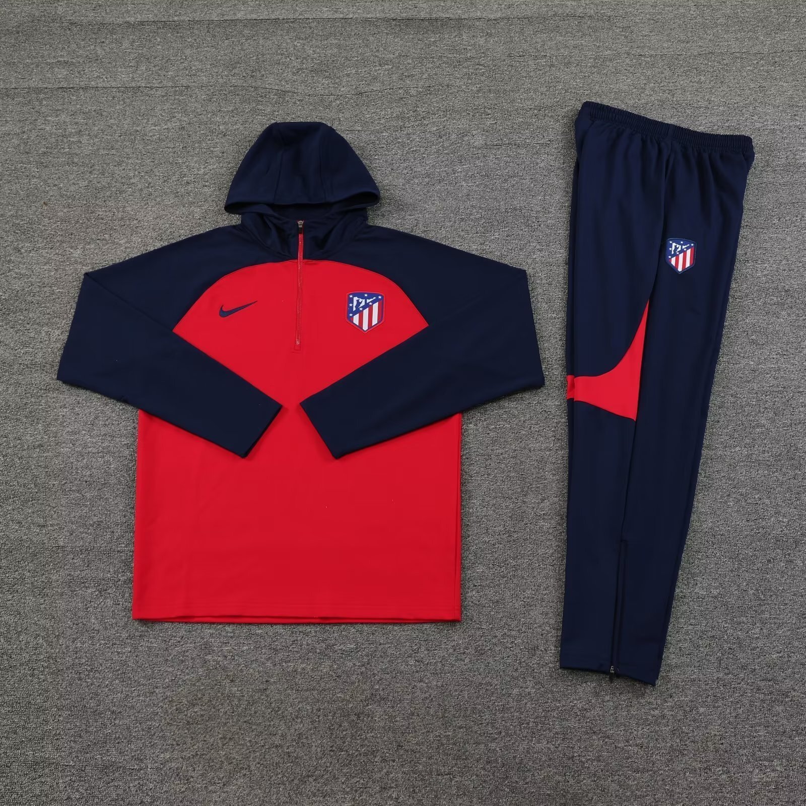 23-24 Atletico Madrid Hoodie Tracksuits Yupoo 1