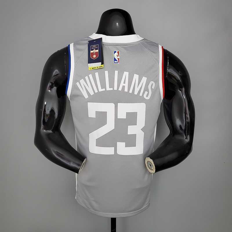 2021 WILLIAMS#23 Los Angeles Clippers Bonus Edition Grey 8