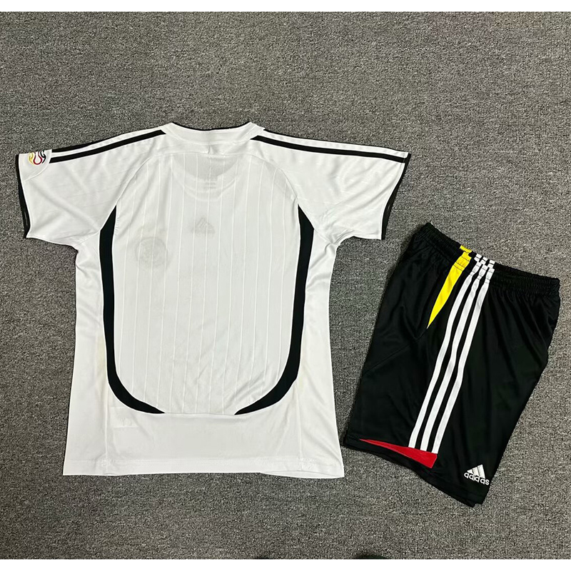 2006 Germany Home Retro Kid Kits Youth Apparels Soccer AAAAJersey Yupoo 1