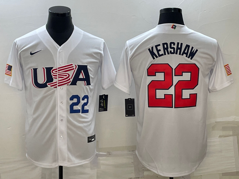 USA 2023 World Cup Baseball Jerseys 120