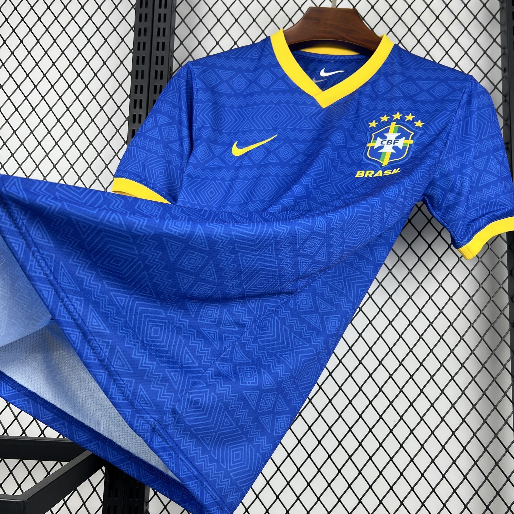 2026 Brazil Mens Concept Special Edition Kit Football Blue T-Shirt AAAAJersey Supply Yupoo 5