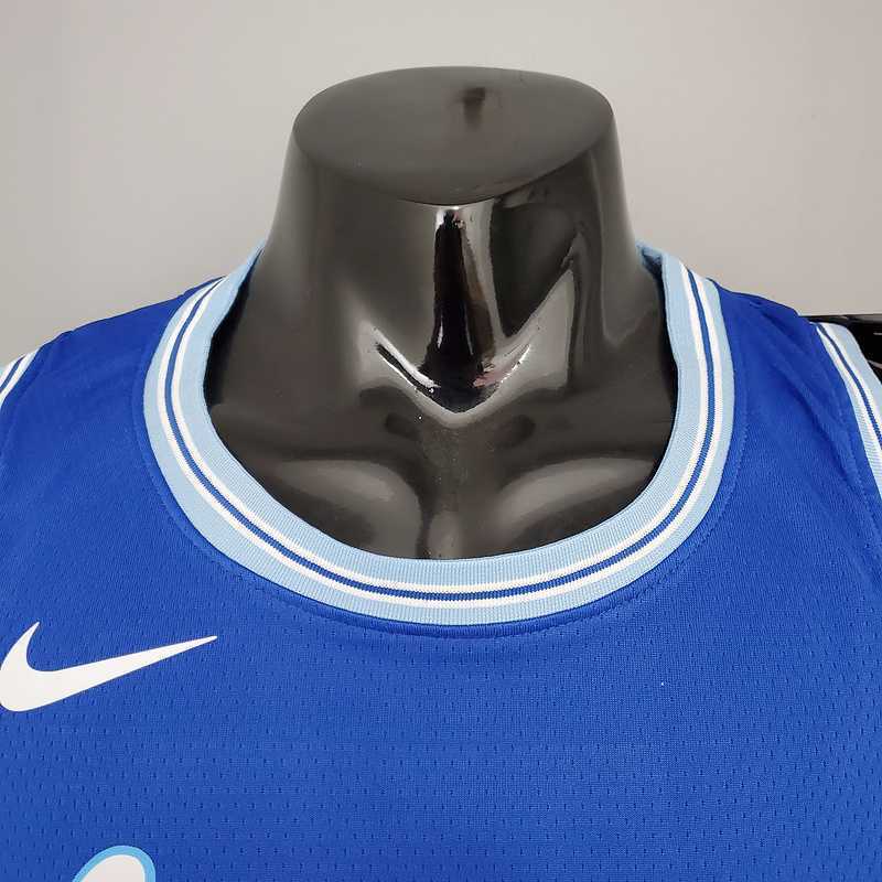 2021 KUZMA #0 Lakers Retro Blue 3