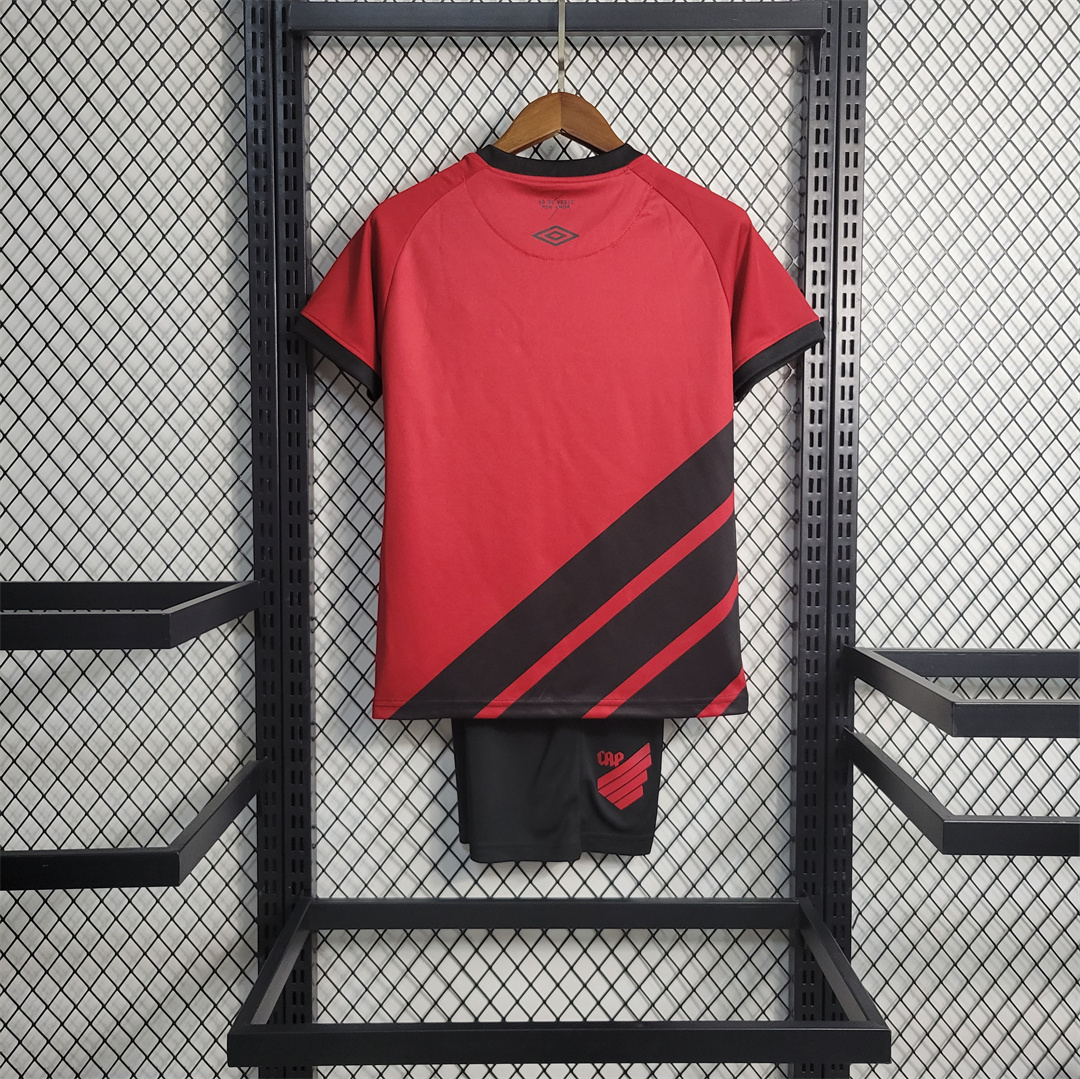 23-24 Athletico Paranaense home kids kit 11