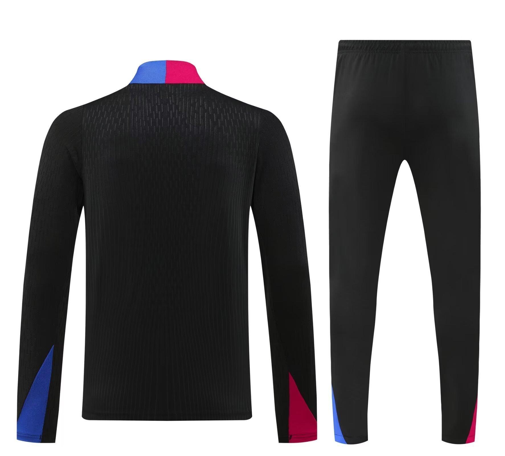 24-25 Barcelona Long Sleeve Training Suit Football Shirts 1