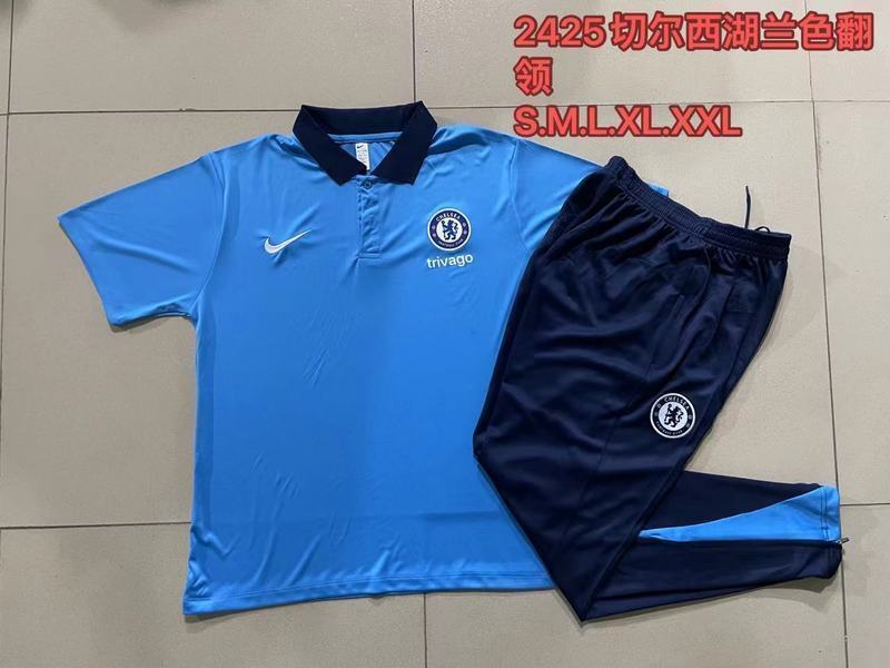 24-25 Chelsea Polo Football Shirts 3