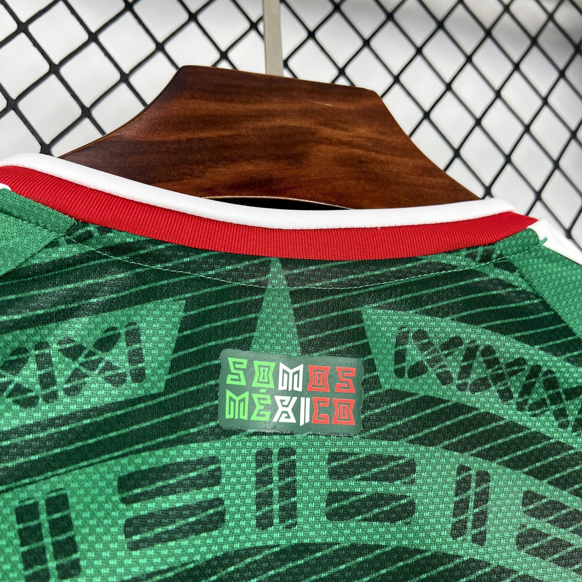 2026 World Cup Mexico Home Kit Football Long Sleeve T-Shirt AAAAJersey Dropship Yupoo 6