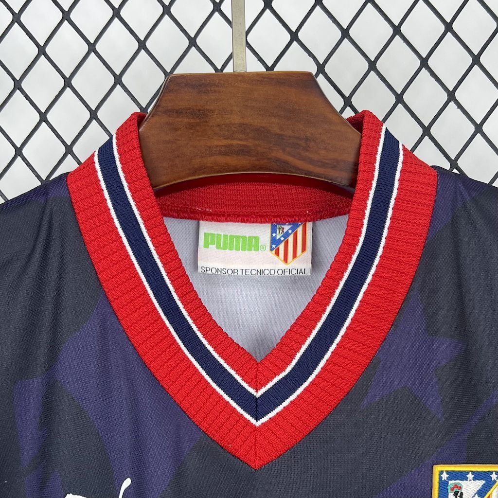 95-96 Atletico Madrid Third Retro Kit Vintage Shirt AAAAJersey Yupoo 4
