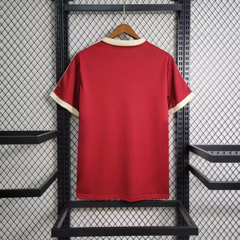 85-86 Retro Mexico Red S-XXL Cheap Soccer Jerseys 1