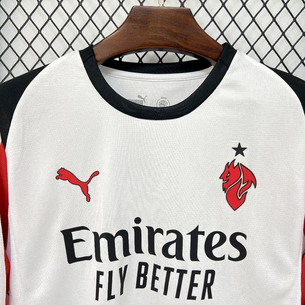 25-26 AC Milan Away Kit Football Long Sleeve T-Shirt AAAAJersey Yupoo 3