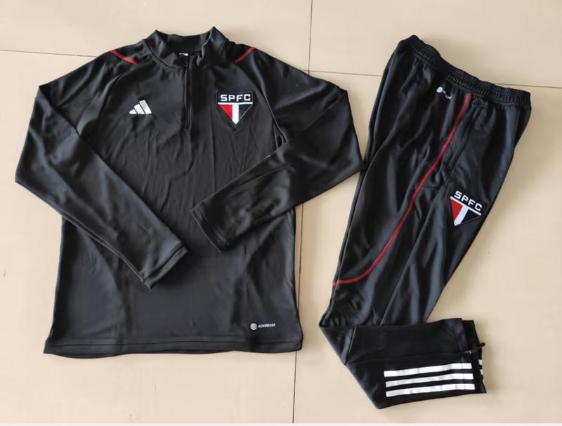 23-24 Sao Paulo Long Sleeve Training Suit Yupoo 1