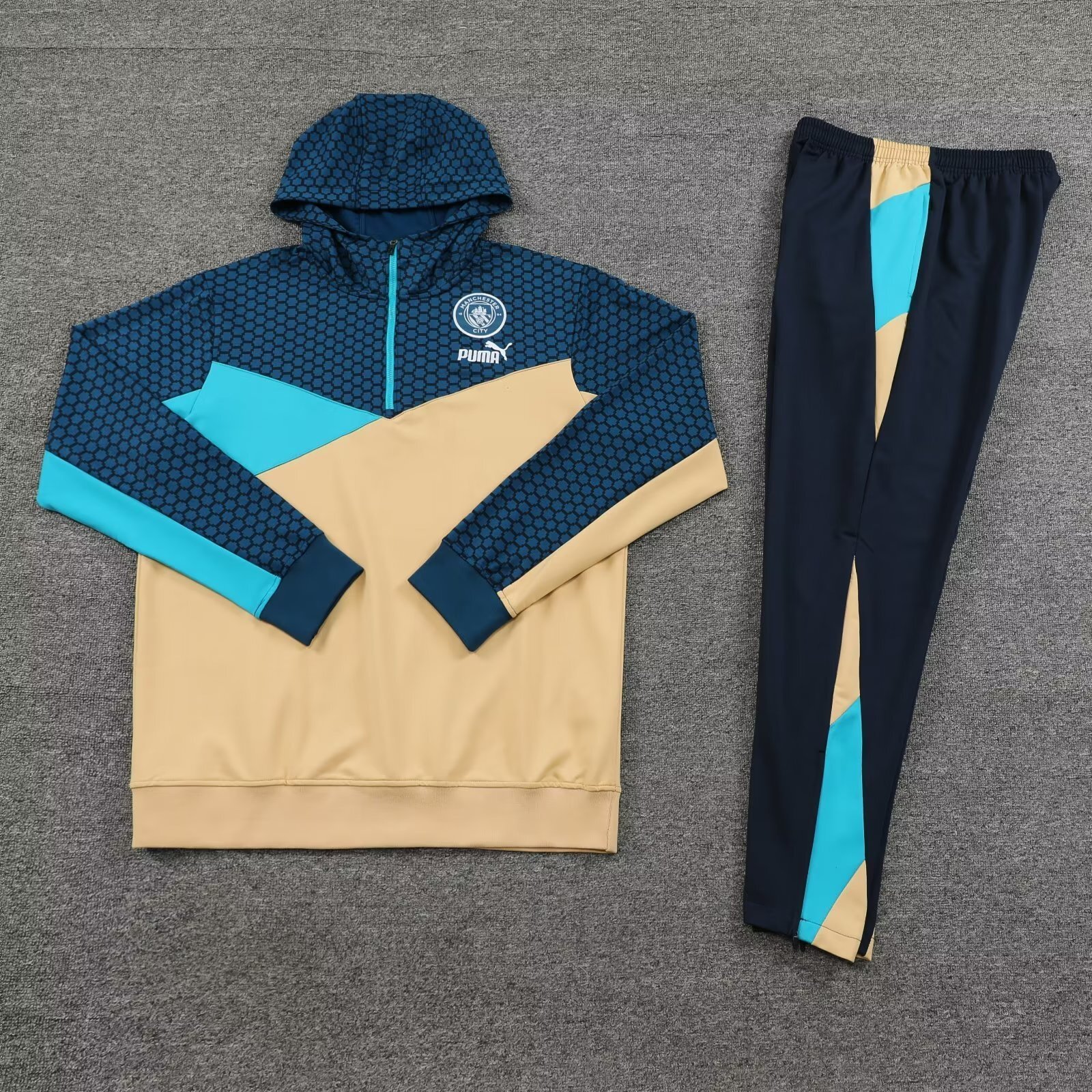 23-24 Manchester City Hoodie Long Sleeve Training Suit Yupoo 2