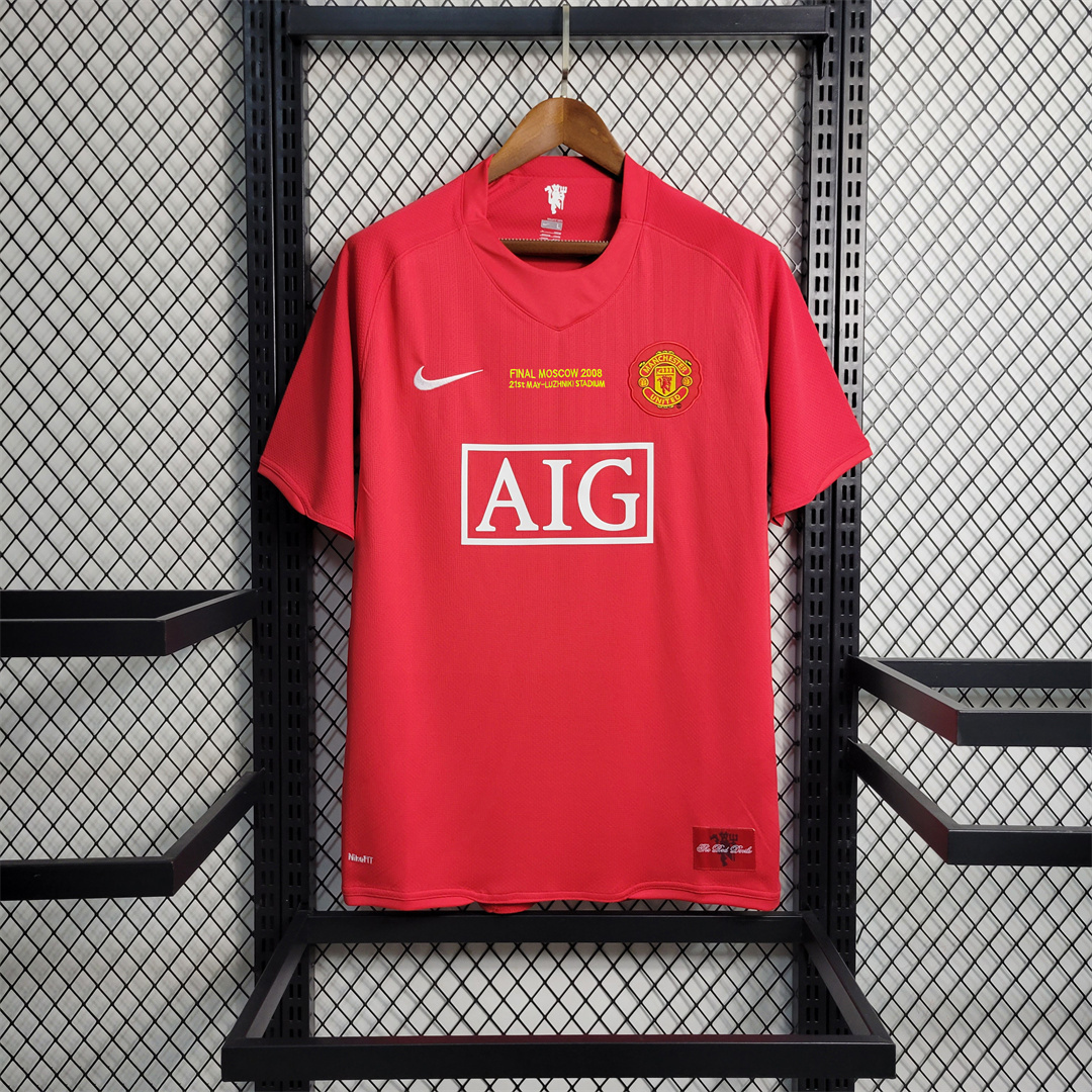 07-08 Manchester United Champions League version home