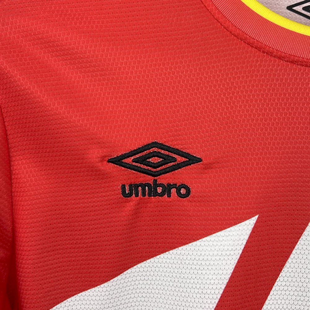 25-26 Rayo Vallecano Home Shirt Football Apparels AAAAJersey Supply Yupoo 1