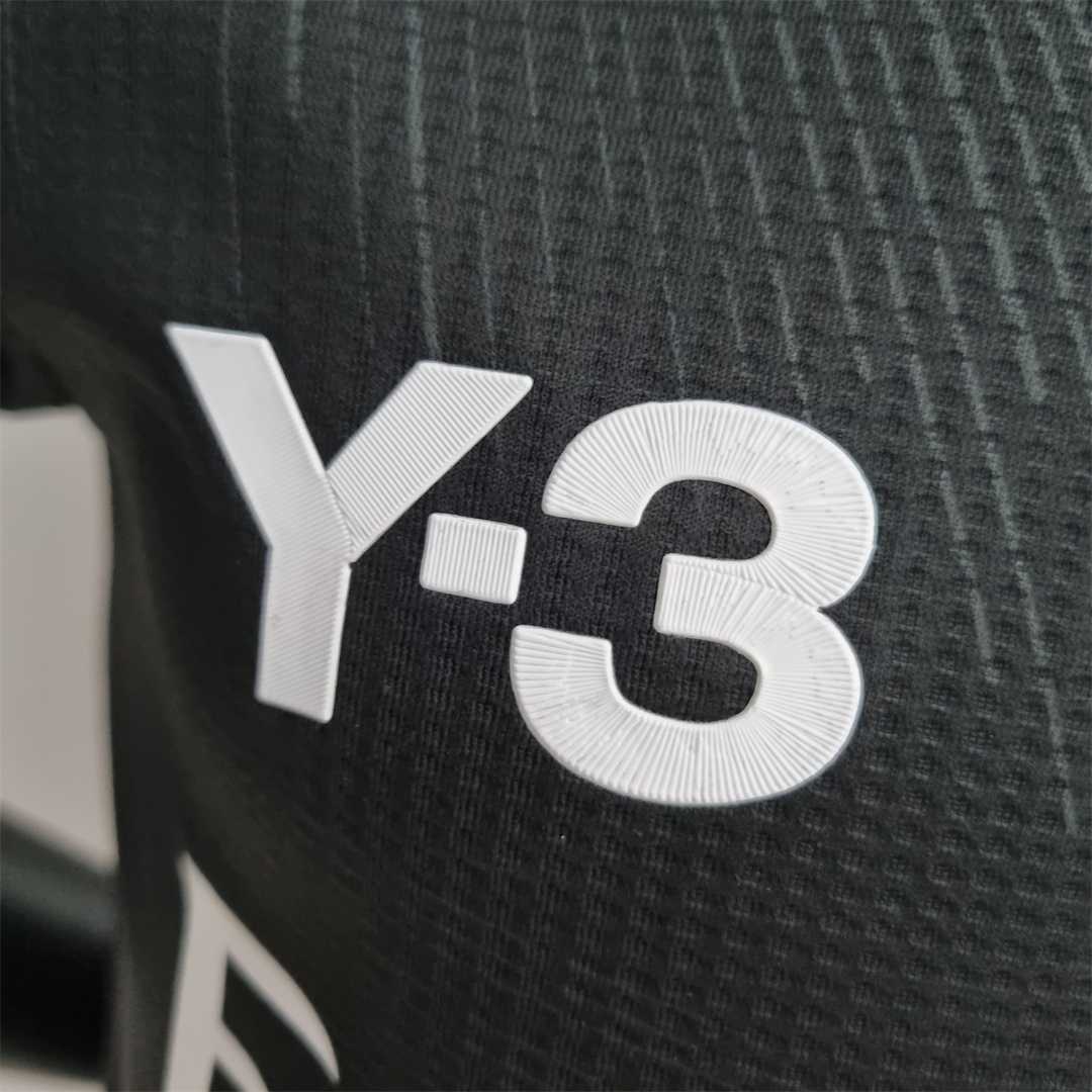 22-23 Real Madrid Y3 black kids kit 8