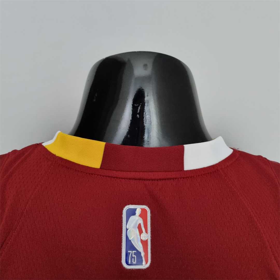 2022 Cleveland Cavaliers GARLAND#10 Urban Edition Red NBA Jersey 7