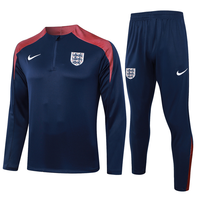 2024 England Long Sleeve Training Suit Football Shirts