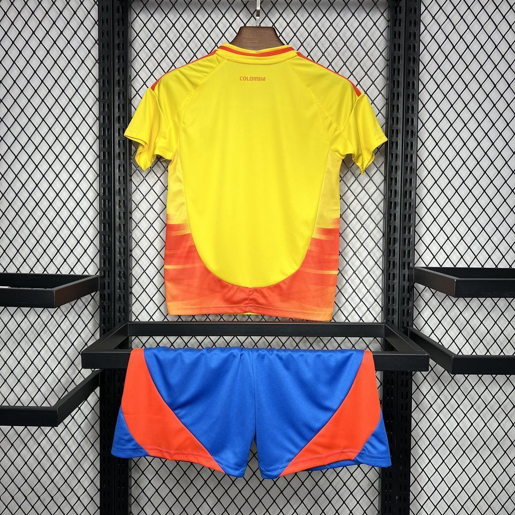 2024 Colombia Home Kid Kits Children Sets Football Replicas Yupoo 1