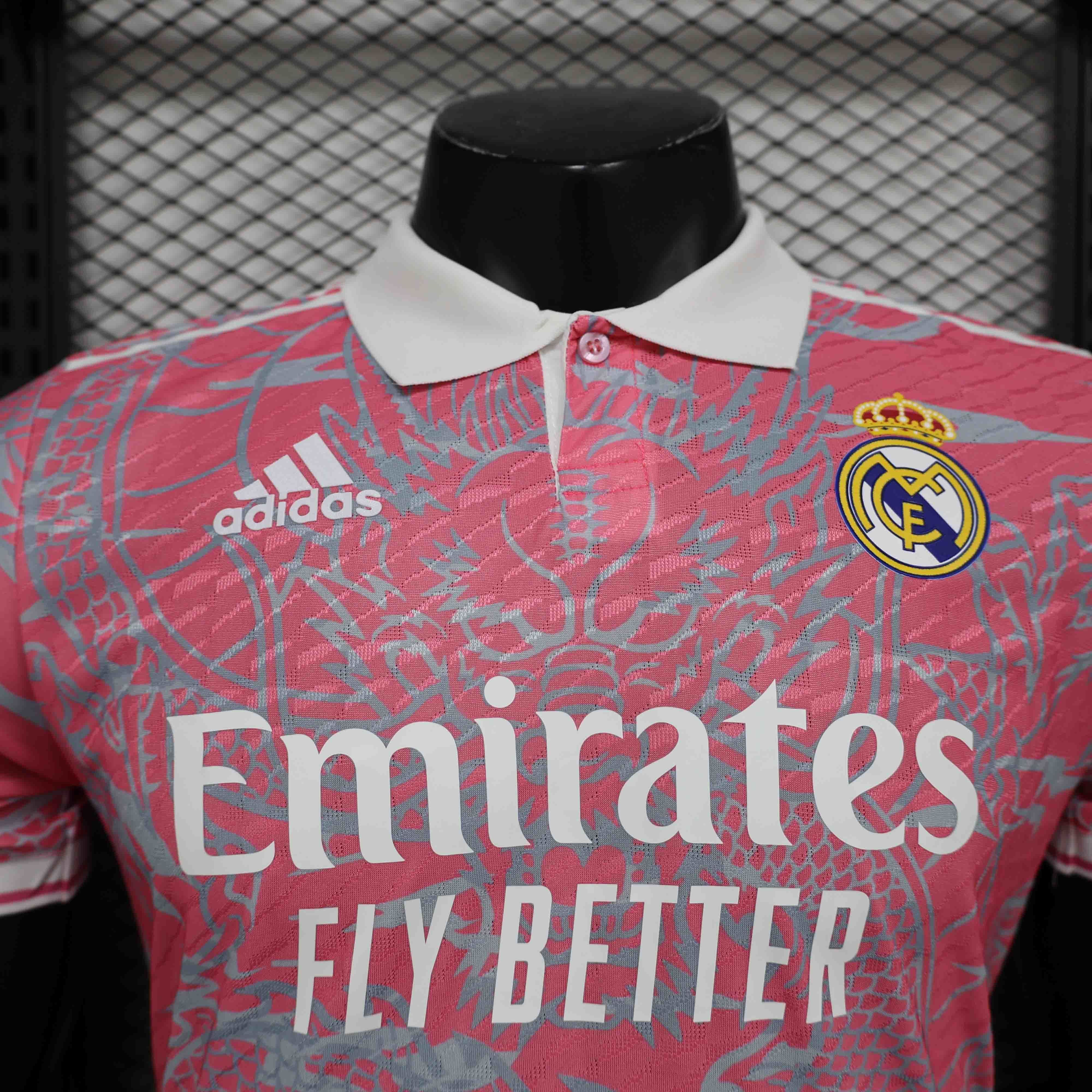 24-25 Real Madrid Pink Dragon Special Edition Player Version Shirt AAAAJersey Supplier Yupoo 2