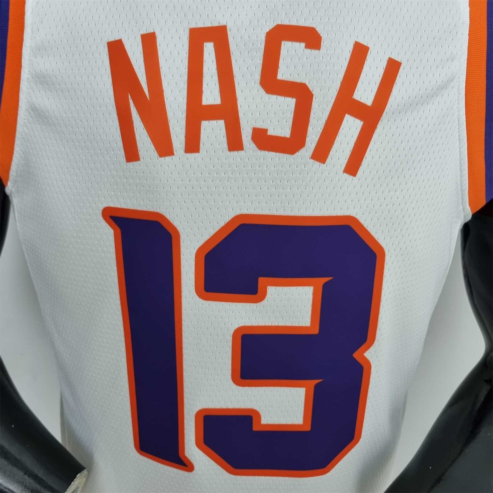 75th Anniversary Nash #13 Phoenix Suns White NBA Jersey 6
