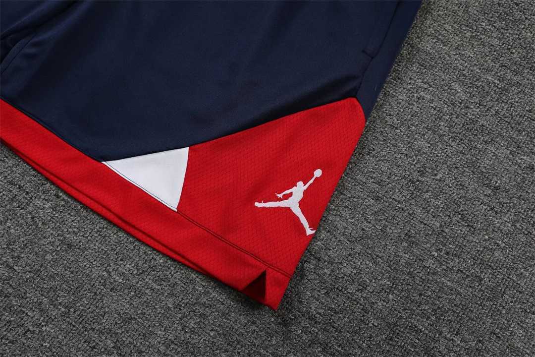22-23 PSG vest training kit kit dark blue and red stripe 5