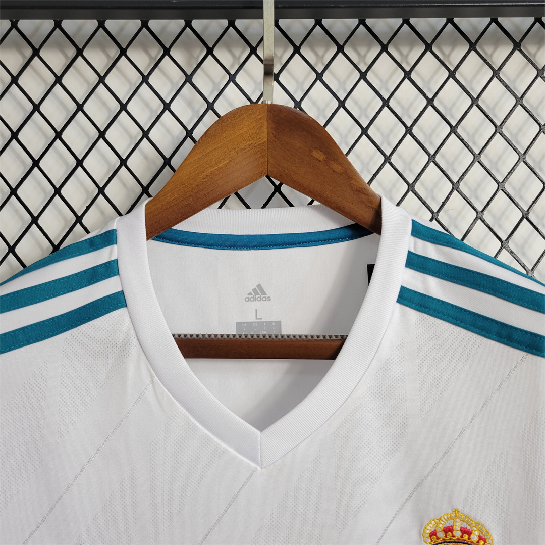 17-18 Real Madrid home white player version 1