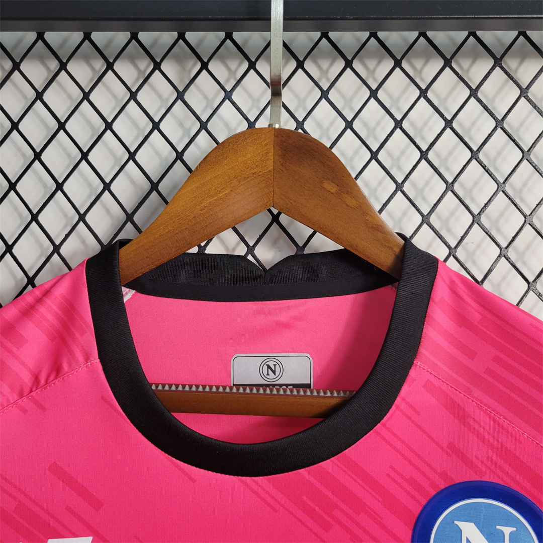 23-24 Napoli Red Goalkeeper 8