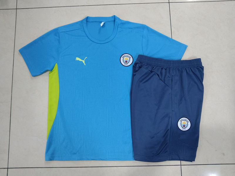 25-26 Manchester City Blue Kit Training Soccer AAAAJersey Yupoo 2