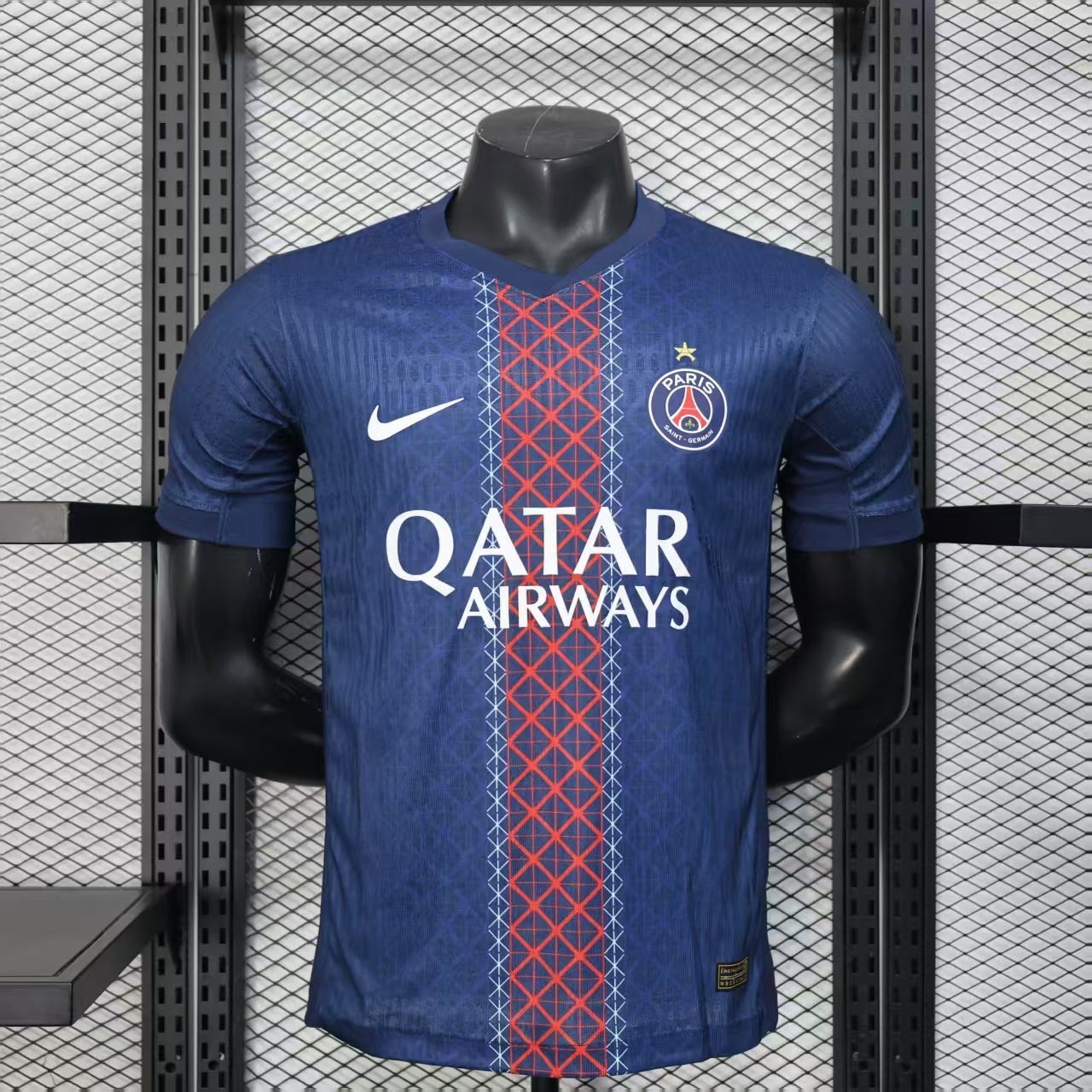 25-26 PSG Home Player Version Kit（With Stars）Soccer AAAAJersey Yupoo