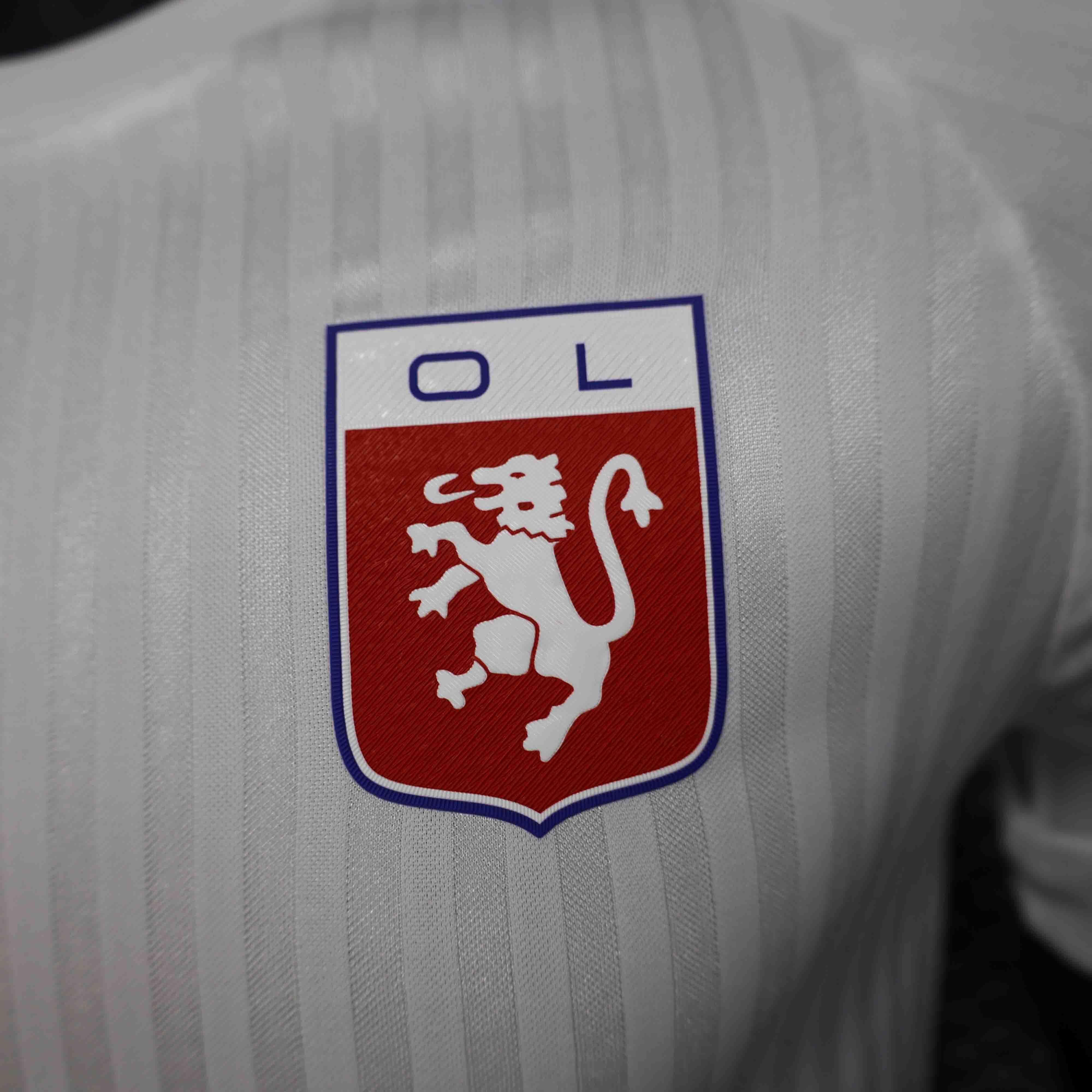 25-26 Lyon 75th Anniversary Special Edition Kit Player Version Shirt AAAAJersey Wholesale Yupoo 5