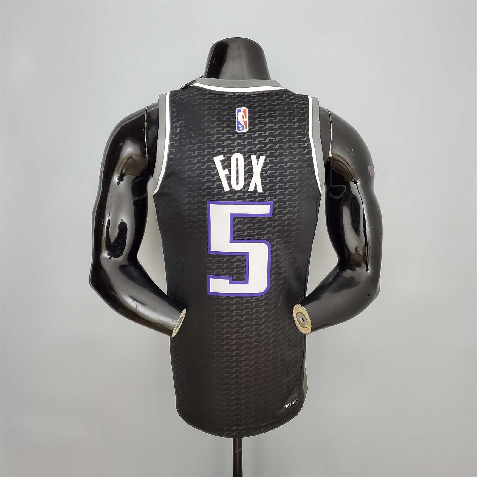 75th Anniversary Fox#5 Jordan Kings Black 4