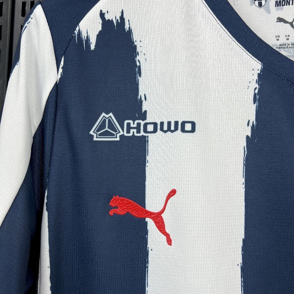 25-26 Monterrey Home Kit Soccer T-Shirt Football Sweatshirt AAAAJersey Dropship Yupoo 1
