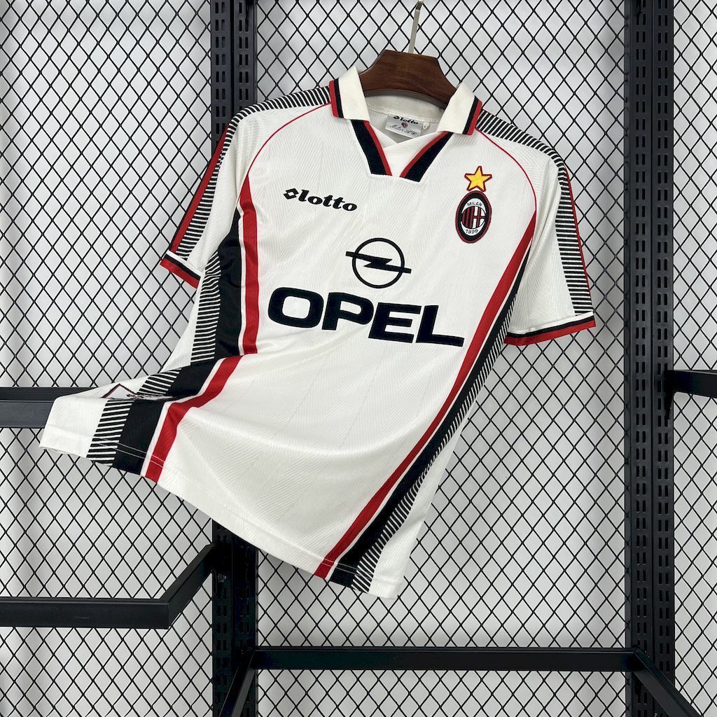 97-98 AC Milan Away Retro Kit Vintage Shirt AAAAJersey Supply Yupoo