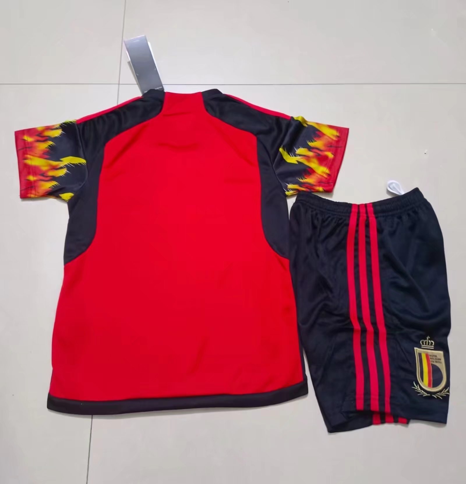 2022 Belgium home kids kit 2