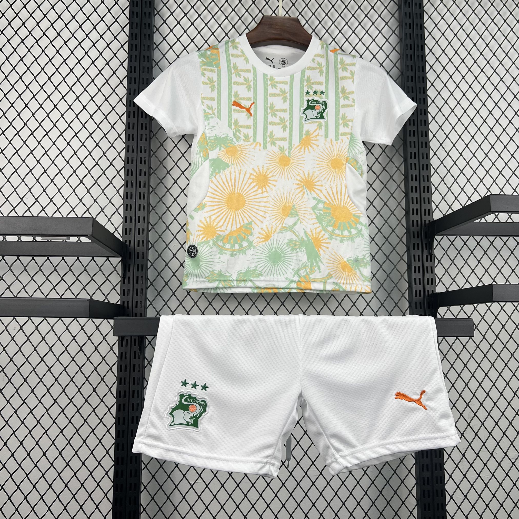 2026 World Cup Set Ivory Coast Away Kids Kit Football Youth Apparels AAAAJersey Supply Yupoo 7 5