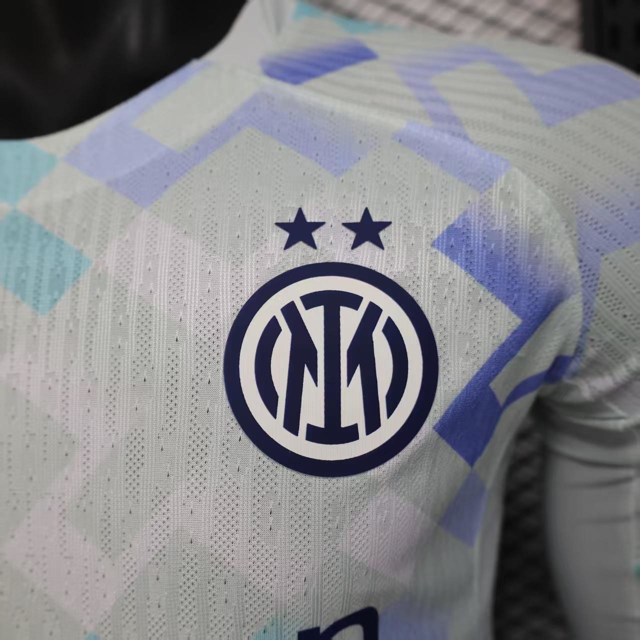 25-26 Inter Milan Away Player Version Long Sleeves Kit Soccer AAAAJersey Yupoo 3
