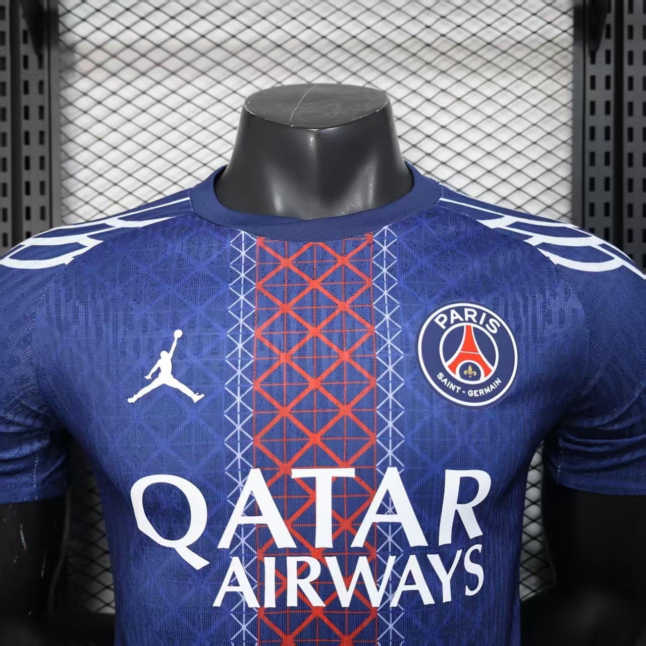 25-26 PSG Blue Special Edition Kit Player Version Soccer Maillot été AAAAJersey Dropship Yupoo 4