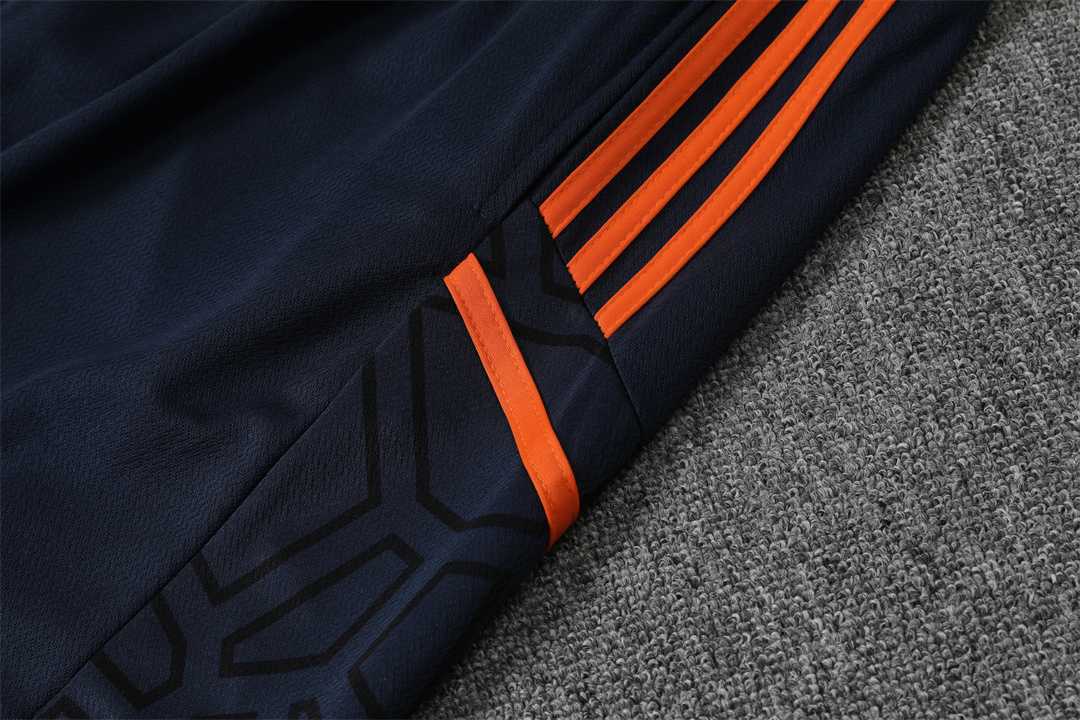 2223 Manchester United Training Suit Short Sleeve Kit Blue 22
