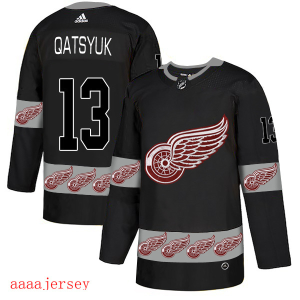 2019 Detroit Red Wings ice hockey jersey M-3XL 底特律红翼队冰球服 4