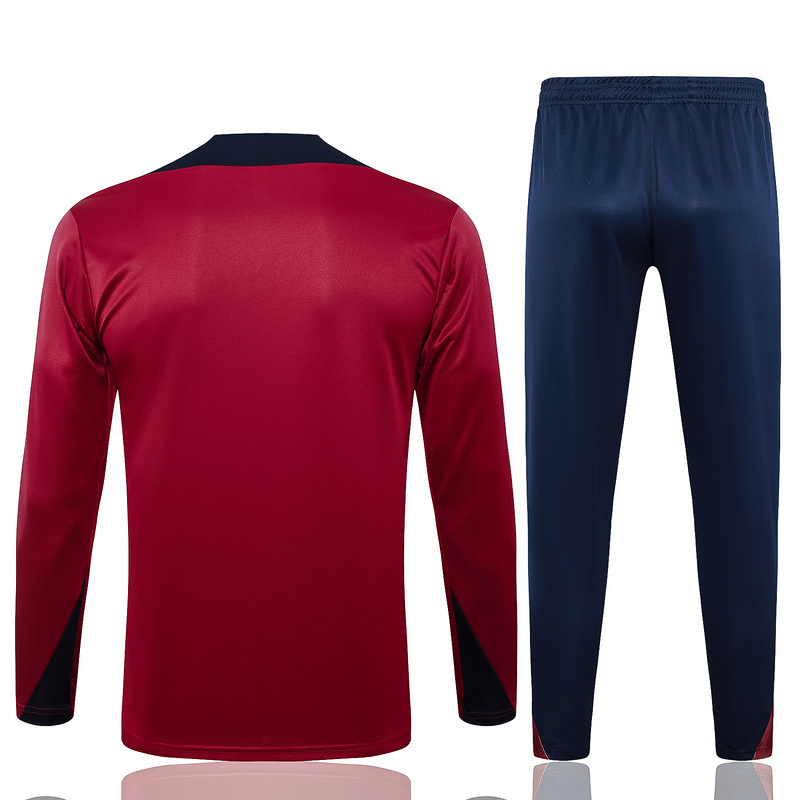 2024 England Long Sleeve Training Suit Football Shirts 1
