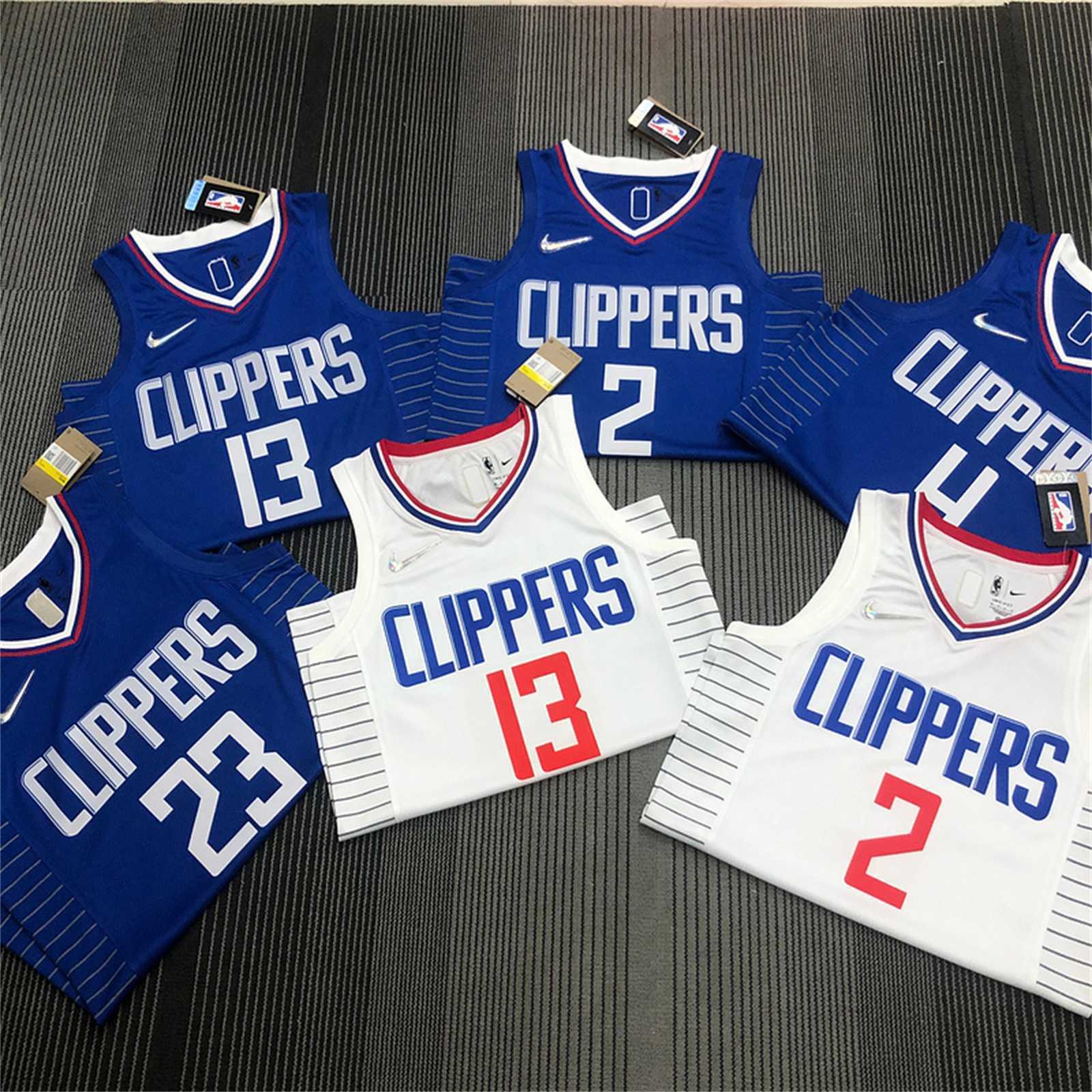 75th Anniversary Clippers Blue White