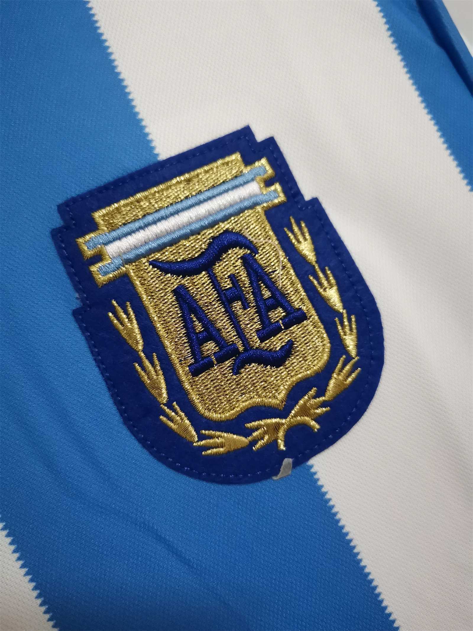 1986 Argentina home long sleeve 5